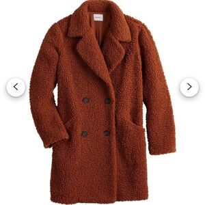 Nine West Teddy Coat Size S